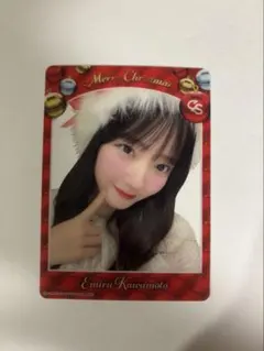 クリスマス トレカ 川本笑瑠