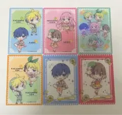 初音ミク フリューくじ G賞 クリアカード 6種