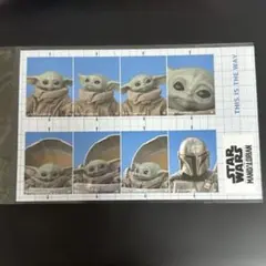 スターウォーズ マンダロリアン グローグー 証明写真風ステッカー