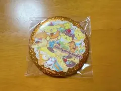 サンリオ　キラキラBIG缶バッジ　【ポムポムプリン】