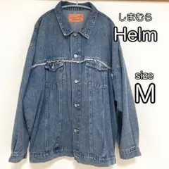 【一度試着のみ】しまむら　Helm デニム フリンジ Gジャン　Mサイズ