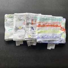 プーさん おくるみ 4枚セット