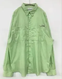 Columbia/コロンビア/シャツ/ブラウス/トップス/ライトグリーン/XLのサムネイル