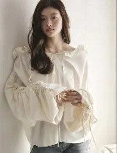 olu. 長袖ブラウス