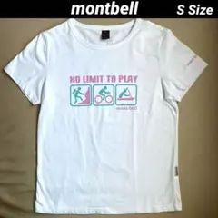 【美品】モンベル montbell レディース 半袖Tシャツ Sサイズ