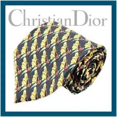 Christian Dior　ディオール　ネクタイ　ヴィンテージ　闘牛士柄