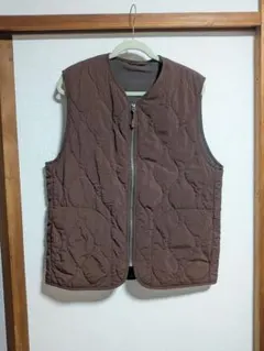 キルティング ダウンベスト