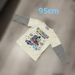 トーマス 長袖Tシャツ 95cm 機関車トーマス トップス