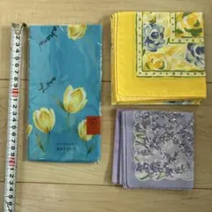 hiromichi nakano 花柄 ハンカチ