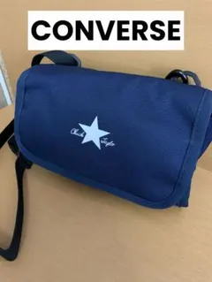 CONVERSE ショルダーポーチ　ネイビー