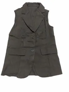 黒　ベスト　shein