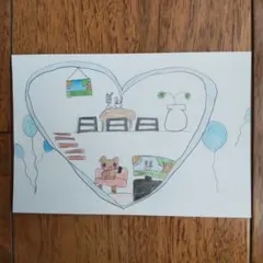 子どもが描いた絵のサムネイル