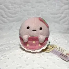 新品・タグ付】すみっコぐらし たぴおか ストロベリー ケーキ てのり