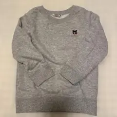 DOUBLE.B グレー トレーナー 100