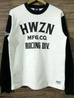 ハウゼンブロス 15oz サークル ロゴ 2トーン レーシング スウェット L