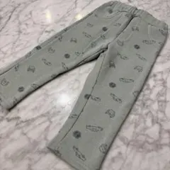 裏起毛グレー パンツ90cm