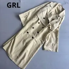 【グレイル】マルチwayトレンチコート　ジレ　ケープ取り外し可　黄色　イエロー系