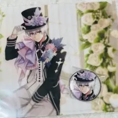 アイナナ 逢坂壮五 記念日2019 クリアファイル 缶バッジ グリッター缶