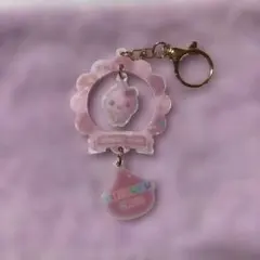 しずくちゃん ゆらゆらキーホルダー ピンク