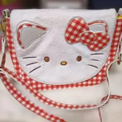 日本未発売Loungefly ハローキティ ギンガムチェック バッグ