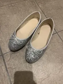 シルバーバレエシューズ♡✴︎