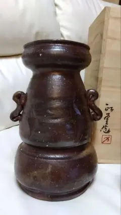 備前焼 人間国宝の故·金重陶陽直弟子【西川政美】花器 2025年最新】備前焼 西川政美の人気アイテム - メルカリ