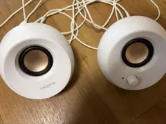 Creative ホワイトスピーカー 球形