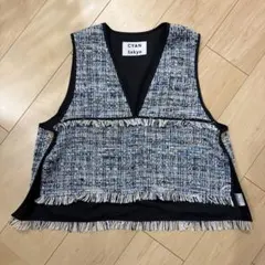 ☆新品！限定コラボツイードベスト CYANTOKYO×champdelarose - メルカリ