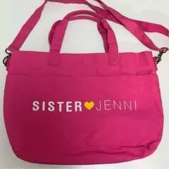 ‪☆土日限定値下げ中‪☆SISTER JENNI ピンクトートバッグ