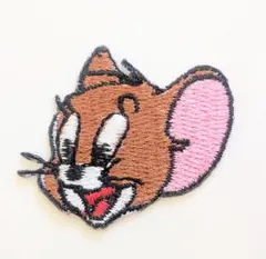 トムアンドジェリー トム＆ジェリー ジェリー アイロンワッペン トムとジェリー