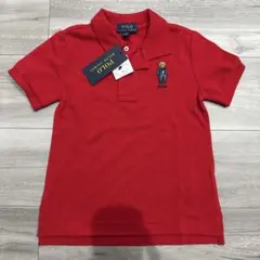 POLO RALPH LAUREN 赤 ポロシャツ 3/3T