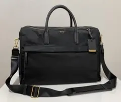 【未使用】TUMI トゥミ 2WAYバッグ ブラック ゴールド金具 ショルダー付のサムネイル