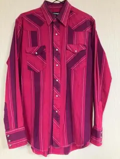 ラングラー Wrangler ウェスタン シャツ 80s 馬タグ USA製