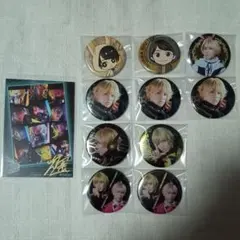 ツキステ。 (ツキウタ。) 缶バッジ＋直筆サイン 師走駆 (輝山立さん)
