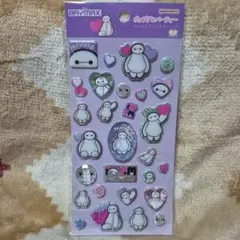 ベイマックス　ポップデコパーティー 　ラメきらクリスタルシール