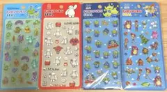 に*ん様 新品PUKUPUKUシールディズニー　ぷくぷくシール4セット