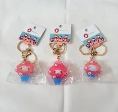 万博 サンリオ ミャクミャク なりきり立体マスコットクリアキーホルダー セット