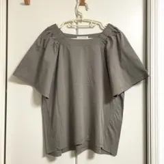 しまむら　クロッシー　CLOSSHI Lサイズ　カーキ　半袖カットソー Tシャツのサムネイル