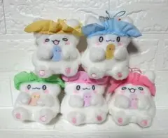 はなまるおばけ うきうきおふろマスコット 全５種セット