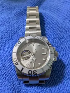 美品　Nh38 MODカスタム自動巻きオープンハート