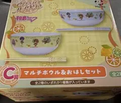 フリューくじ　初音ミク　マルチボウル＆おはしセット C賞　黄色