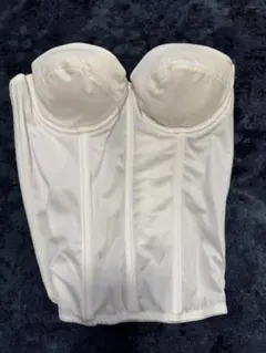 ツーハッチlu-hacci ホワイト コルセット F65 ペチパンツセット