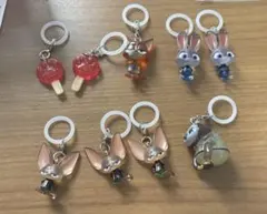 【バラ売り可能】ズートピア めじるしアクセサリー