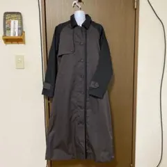 BOYS ROOM 黒　焦げ茶色　ロングコート