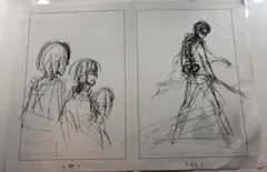 進撃の巨人 ネーム 原画 複製 No.009