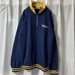 miki HOUSE 90s ハーフジップ　トレーナー　日本製　M ヴィンテージ