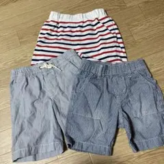 半ズボン 3枚セット 90〜100cm
