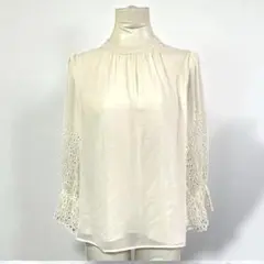 ジャスグリッティー JUSGLITTY ブラウス【2】ライトベージュ フリル袖