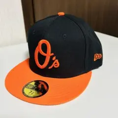 ニューエラ　オリオールズ　キャップ　 59FIFTY ブラック　オレンジ