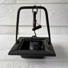 レトロ南部鉄器囲炉裏ミニ レトロ南部鉄器囲炉裏ミニ - メルカリ